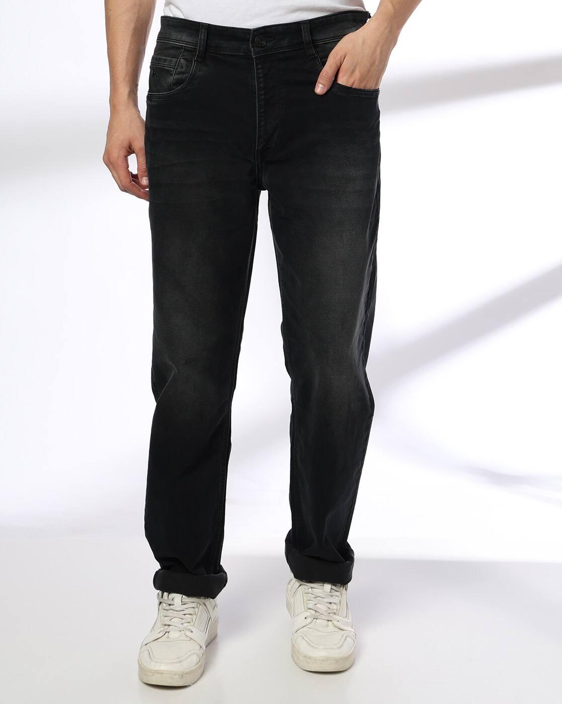 JOHN PLAYERS JEANS | Men Lightly Washed Straight Jeans|0