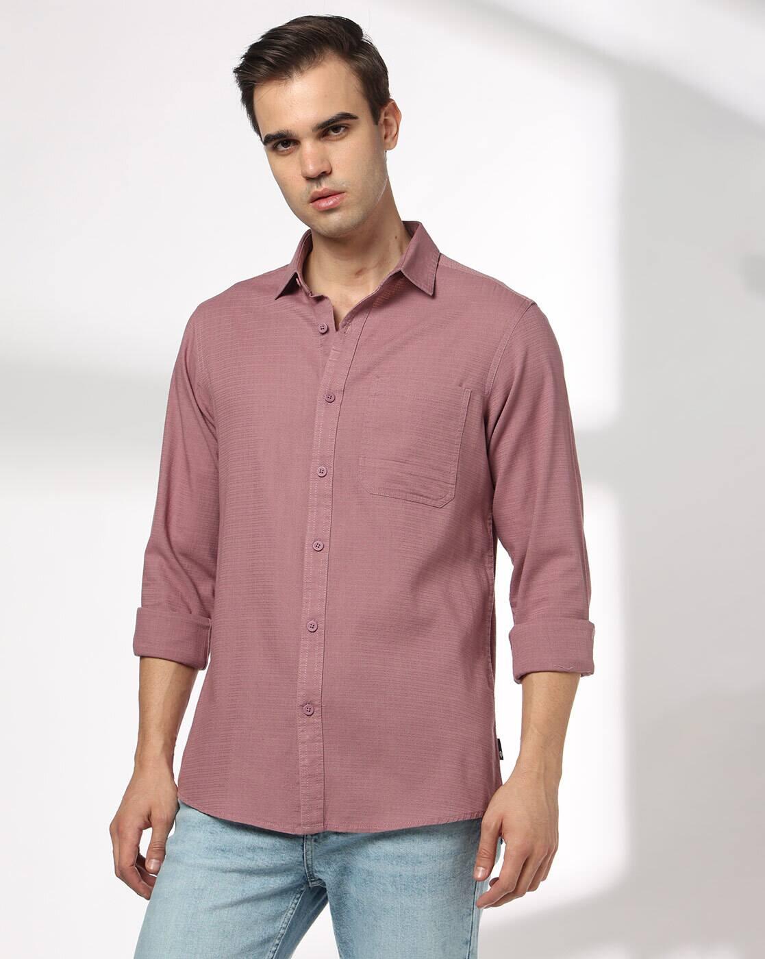JOHN PLAYERS JEANS | Men Striped Slim Fit Shirt|0