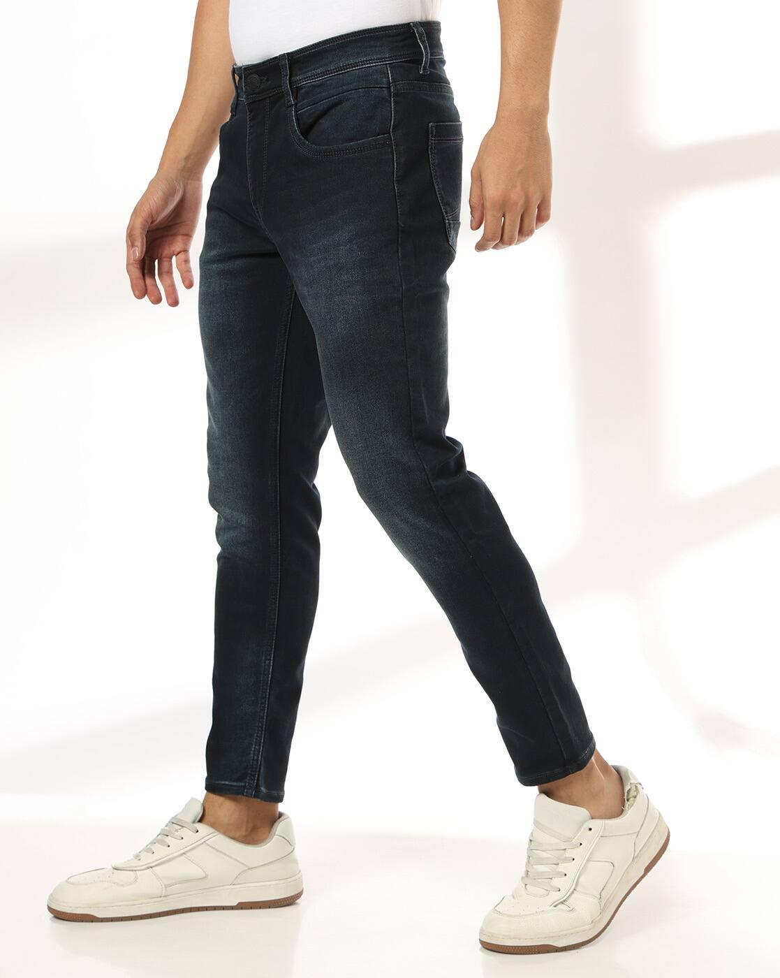 JOHN PLAYERS JEANS | Men Lightly Washed Skinny Fit Jeans|1