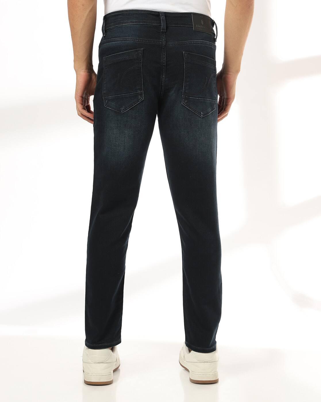 JOHN PLAYERS JEANS | Men Lightly Washed Skinny Fit Jeans|2