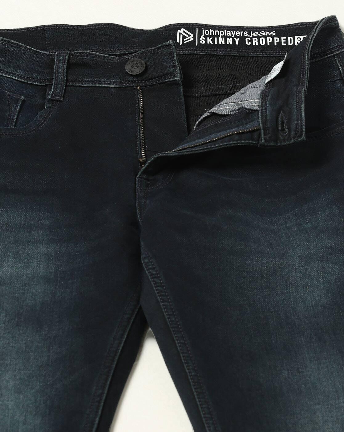 JOHN PLAYERS JEANS | Men Lightly Washed Skinny Fit Jeans|4