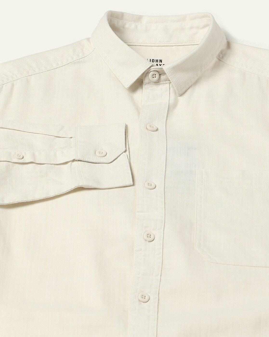 JOHN PLAYERS JEANS | Men Slim Fit Classic Shirt|5