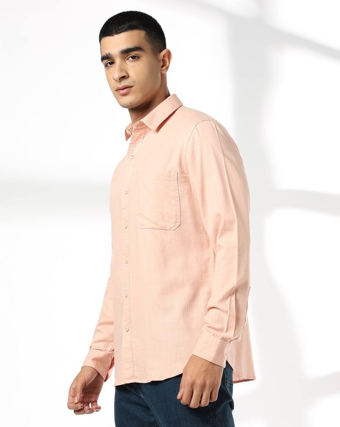 JOHN PLAYERS JEANS | Men Slim Fit Classic Shirt|1