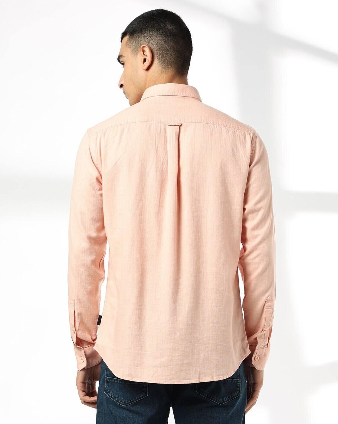 JOHN PLAYERS JEANS | Men Slim Fit Classic Shirt|2
