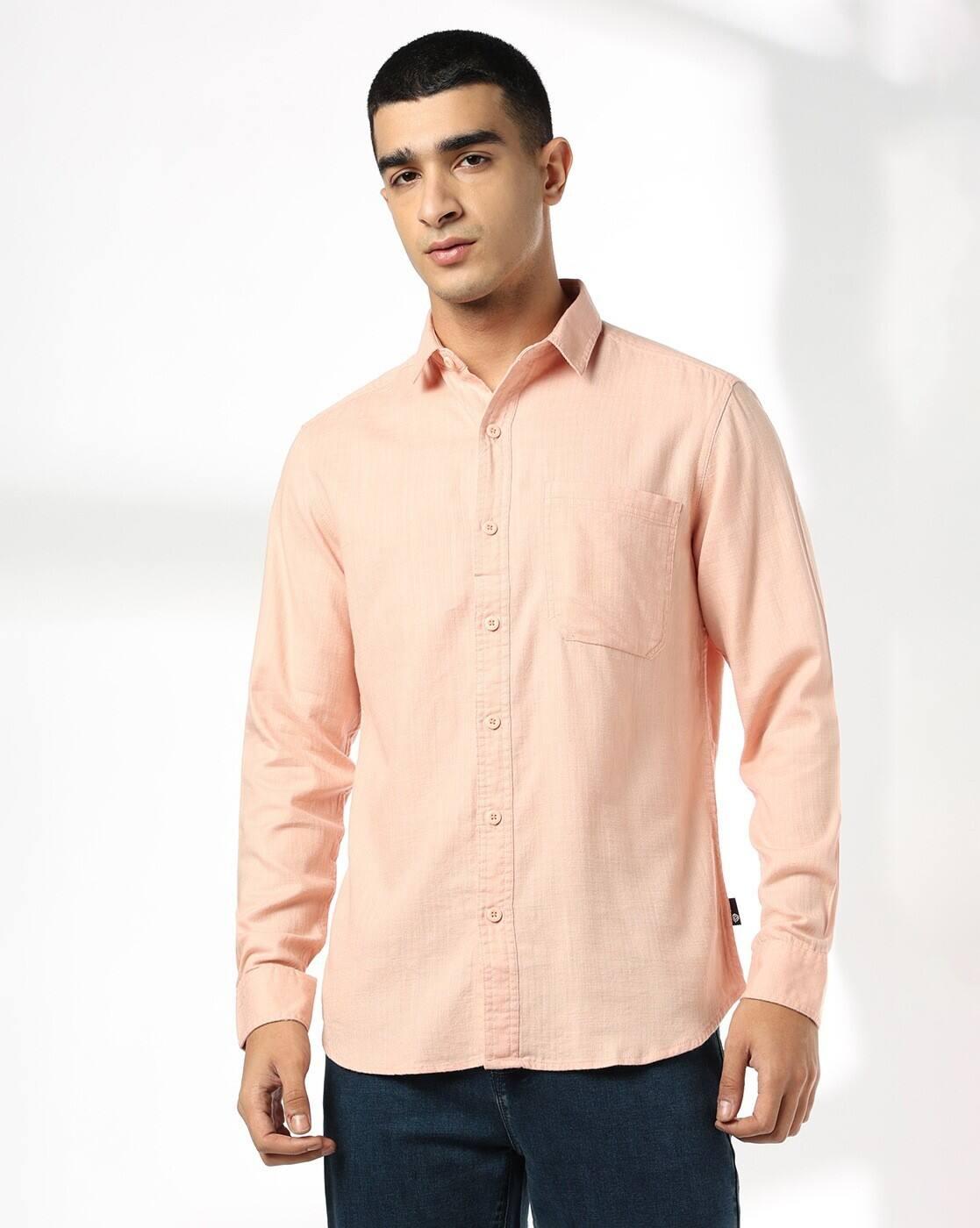 JOHN PLAYERS JEANS | Men Slim Fit Classic Shirt|3