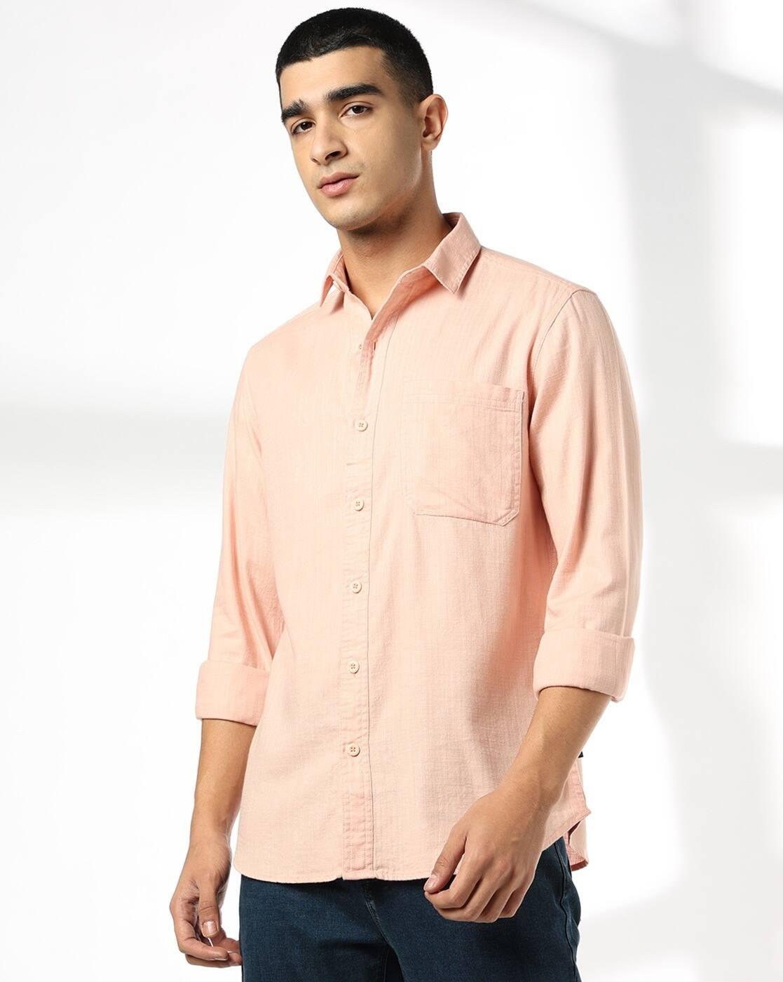 JOHN PLAYERS JEANS | Men Slim Fit Classic Shirt|4