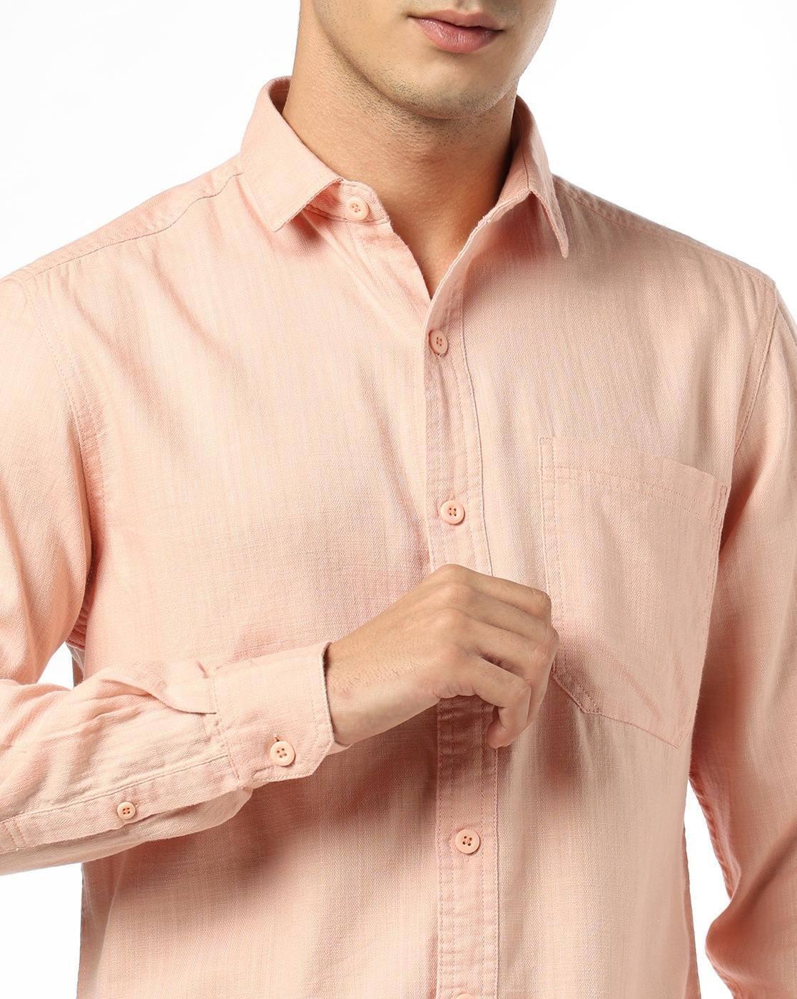 JOHN PLAYERS JEANS | Men Slim Fit Classic Shirt|5