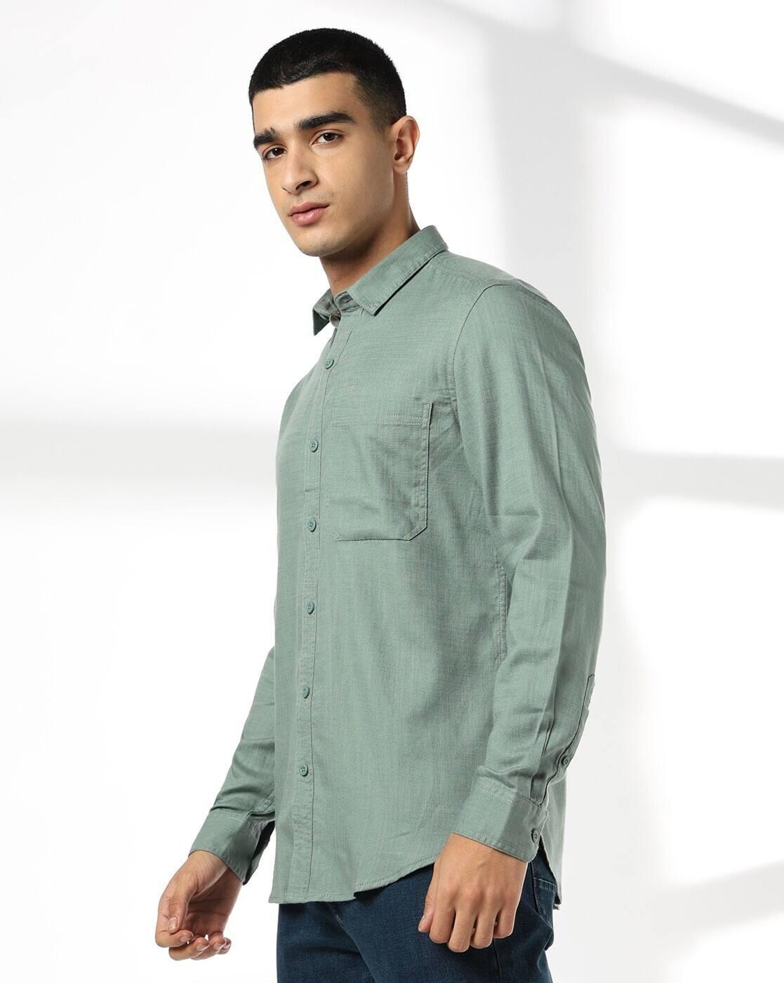 JOHN PLAYERS JEANS | Men Slim Fit Classic Shirt|1