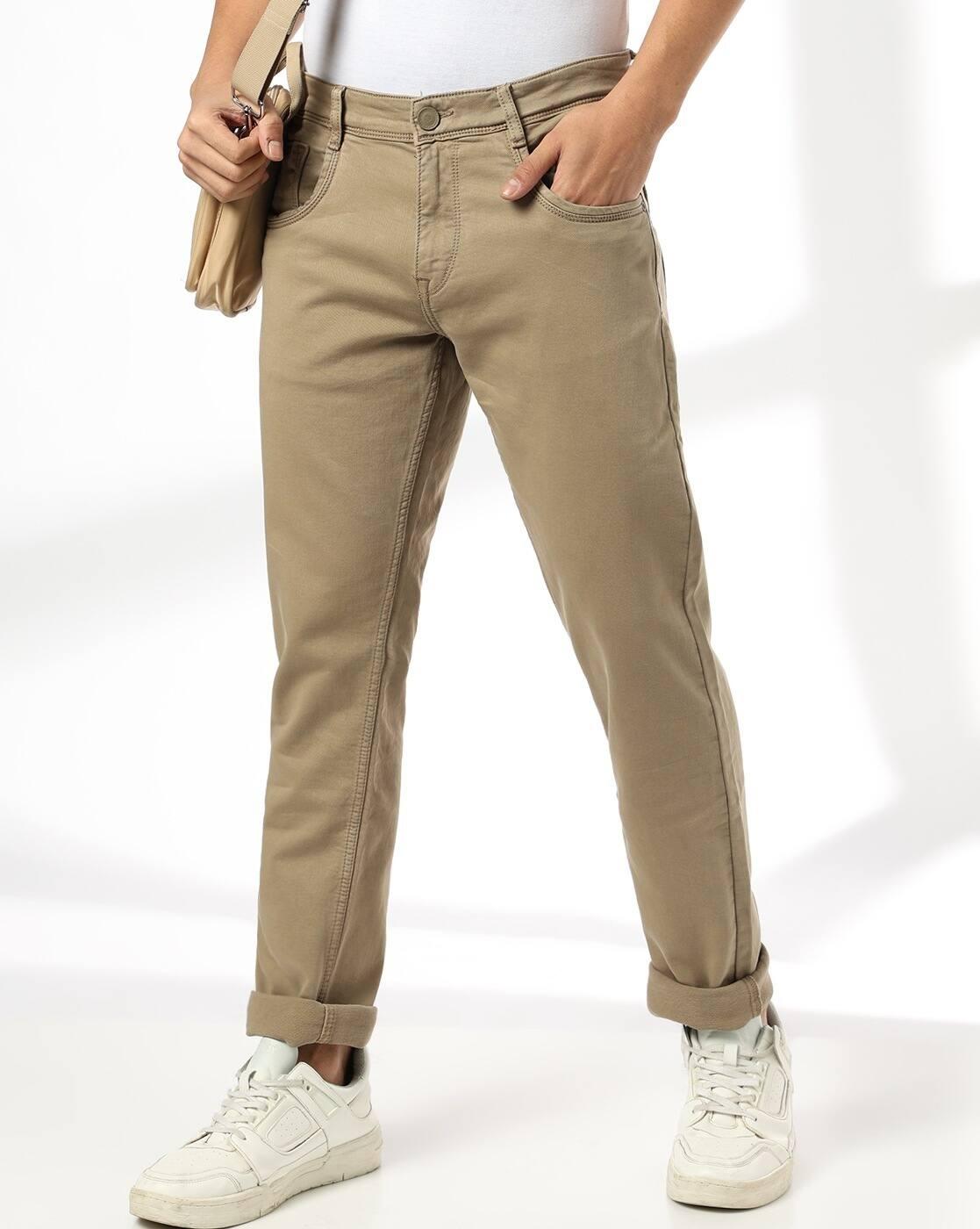 JOHN PLAYERS JEANS | Men Lightly Washed Slim Fit Jeans|0