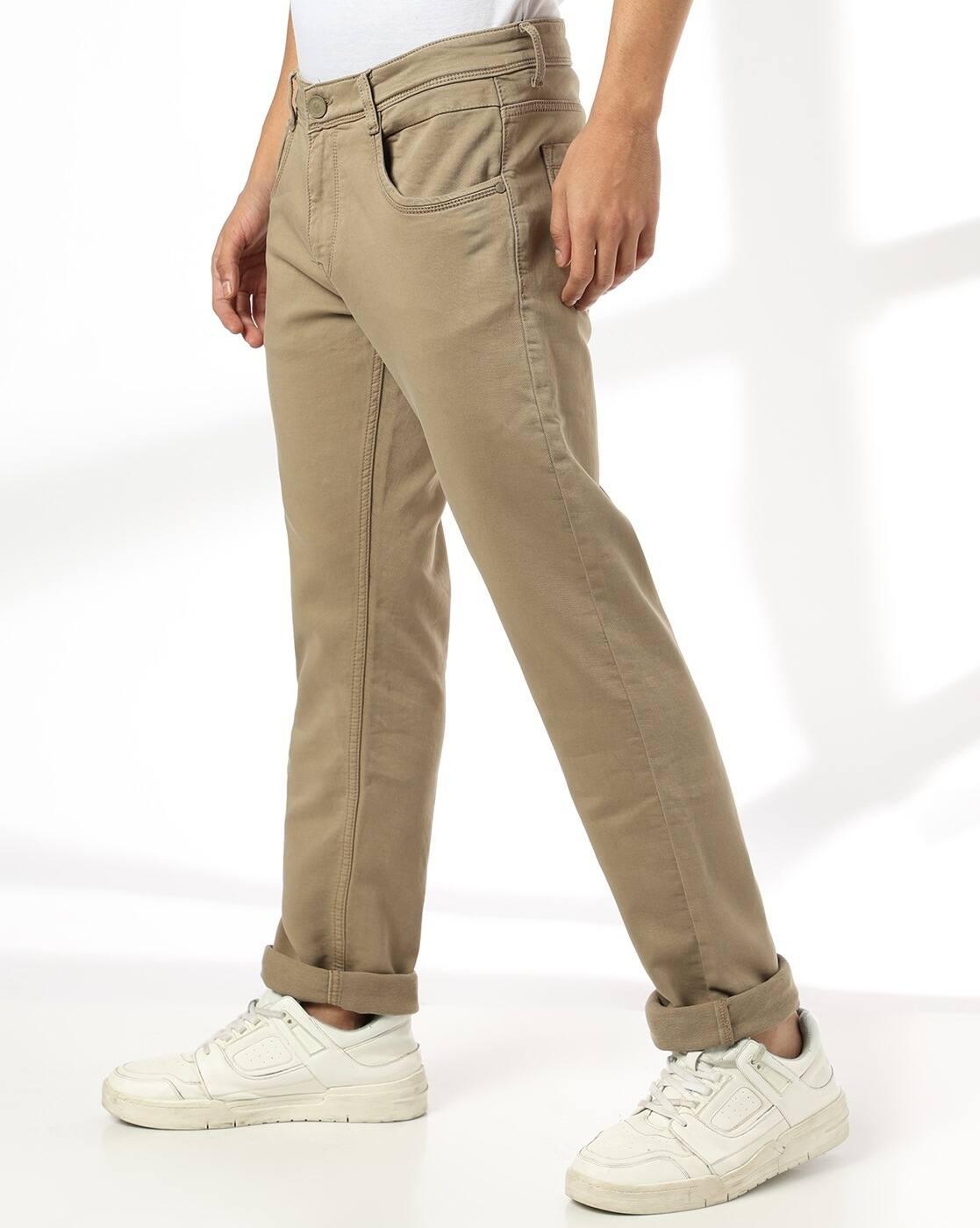 JOHN PLAYERS JEANS | Men Lightly Washed Slim Fit Jeans|1