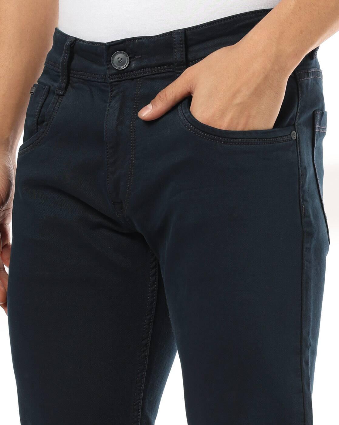 JOHN PLAYERS JEANS | Men Mid-Rise Slim Fit Jeans|3