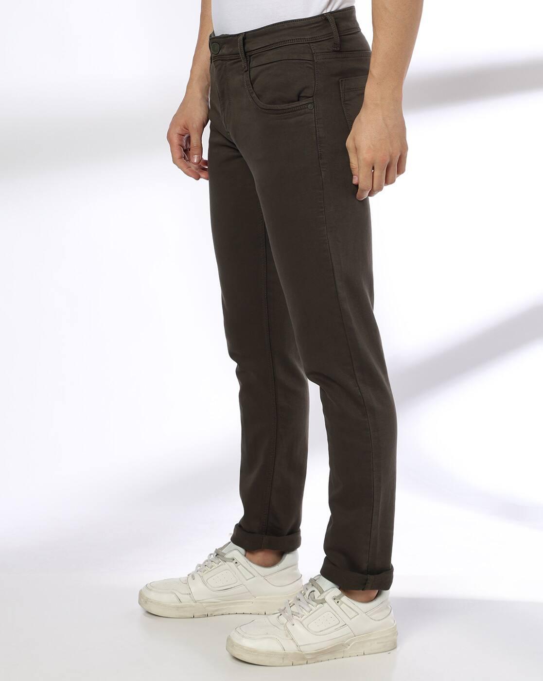 JOHN PLAYERS JEANS | Men Mid-Rise Slim Fit Jeans|1