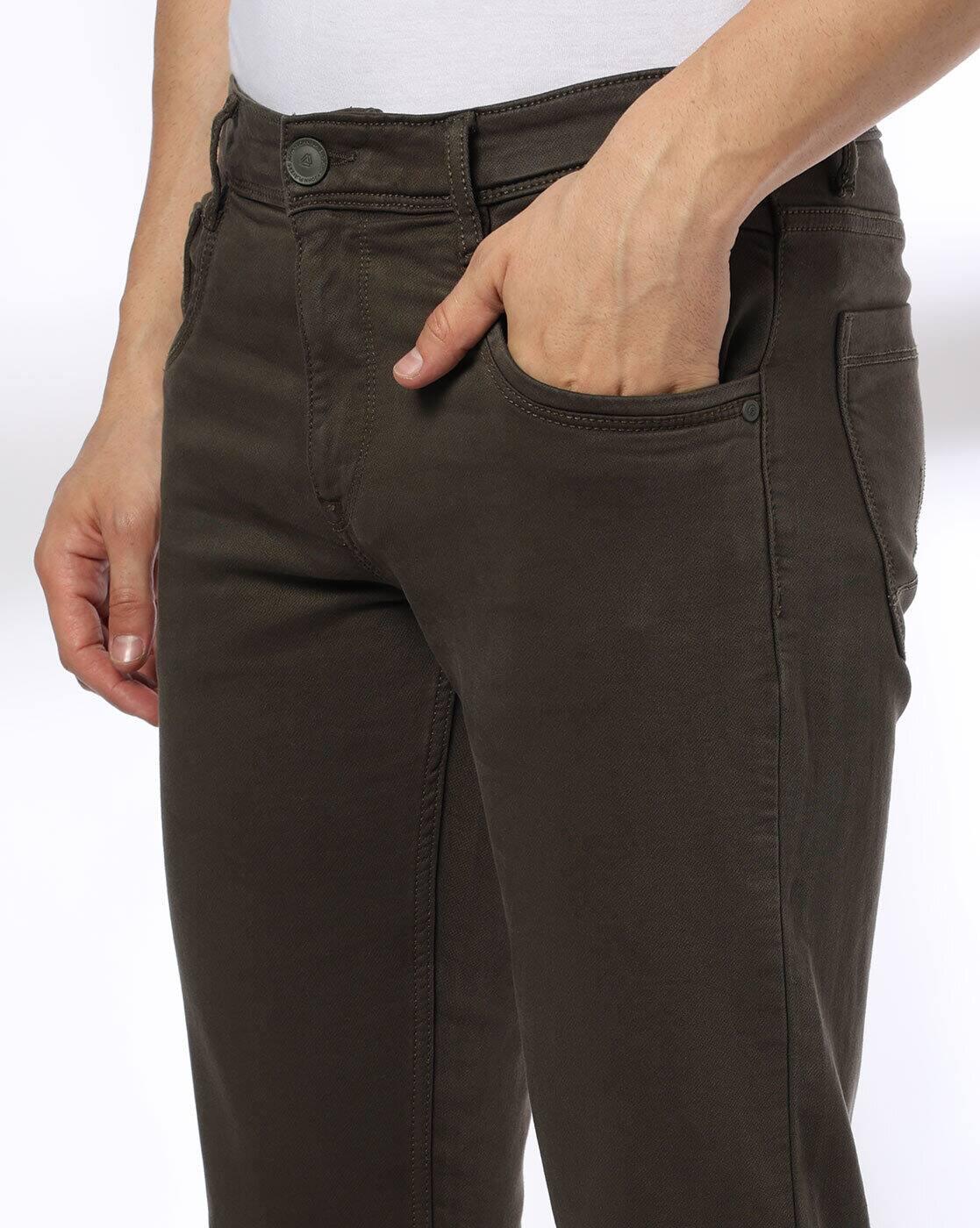 JOHN PLAYERS JEANS | Men Mid-Rise Slim Fit Jeans|3