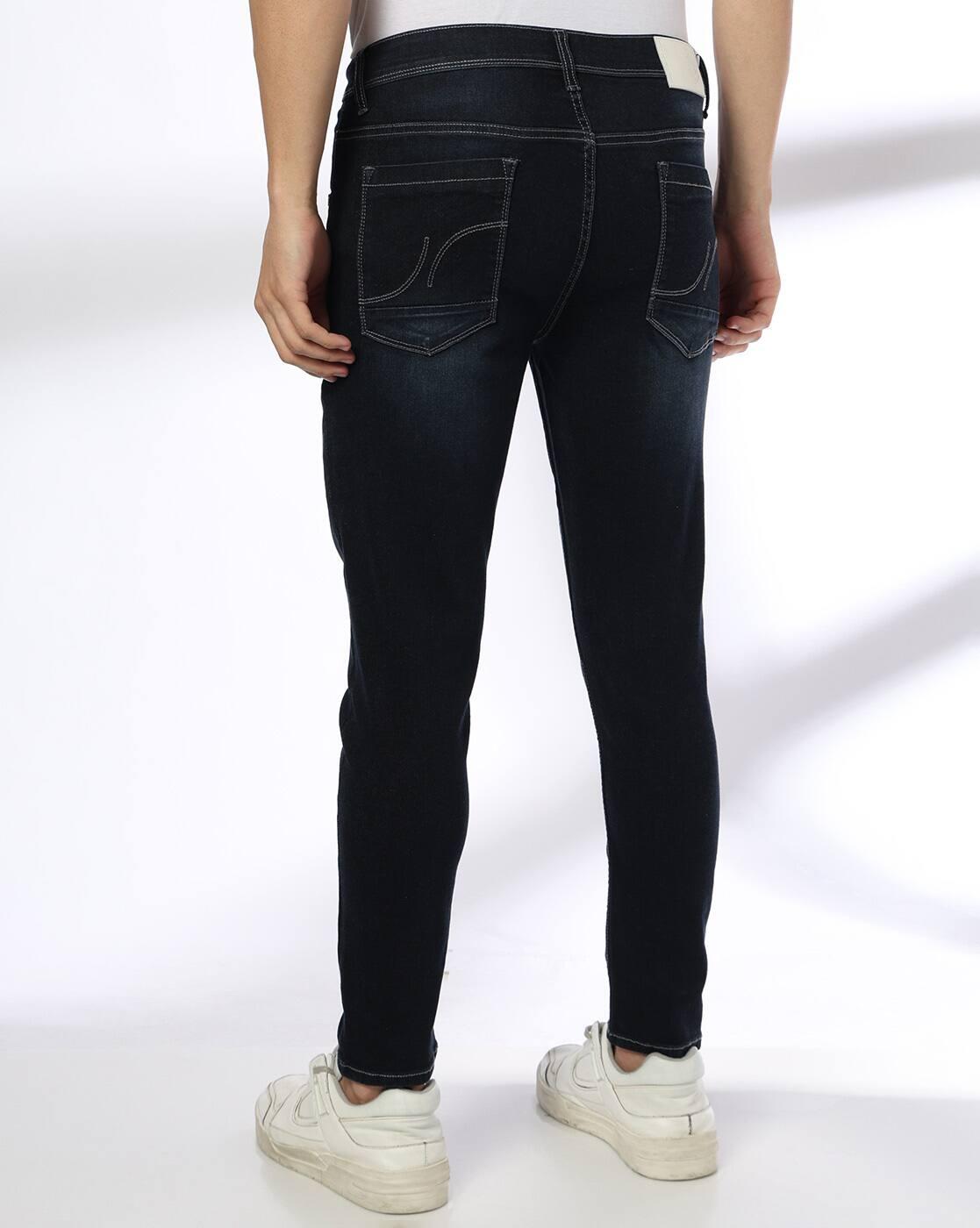 JOHN PLAYERS JEANS | Men Mid-Rise Skinny Jeans|2