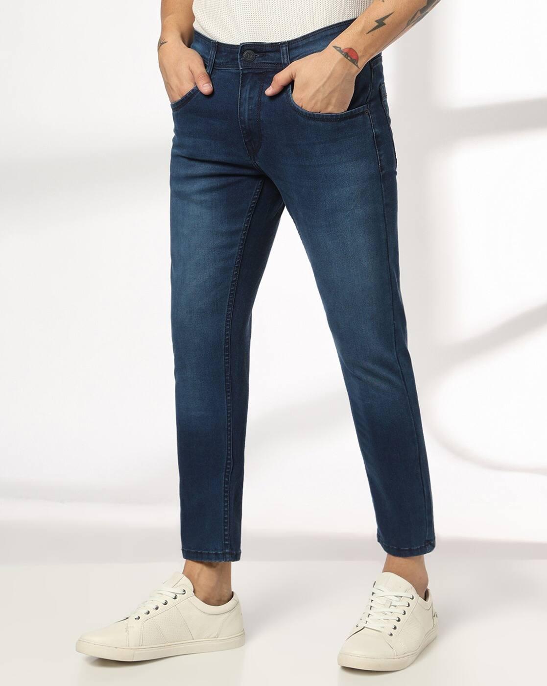 JOHN PLAYERS JEANS | Men Lightly Washed Skinny Fit Jeans|0