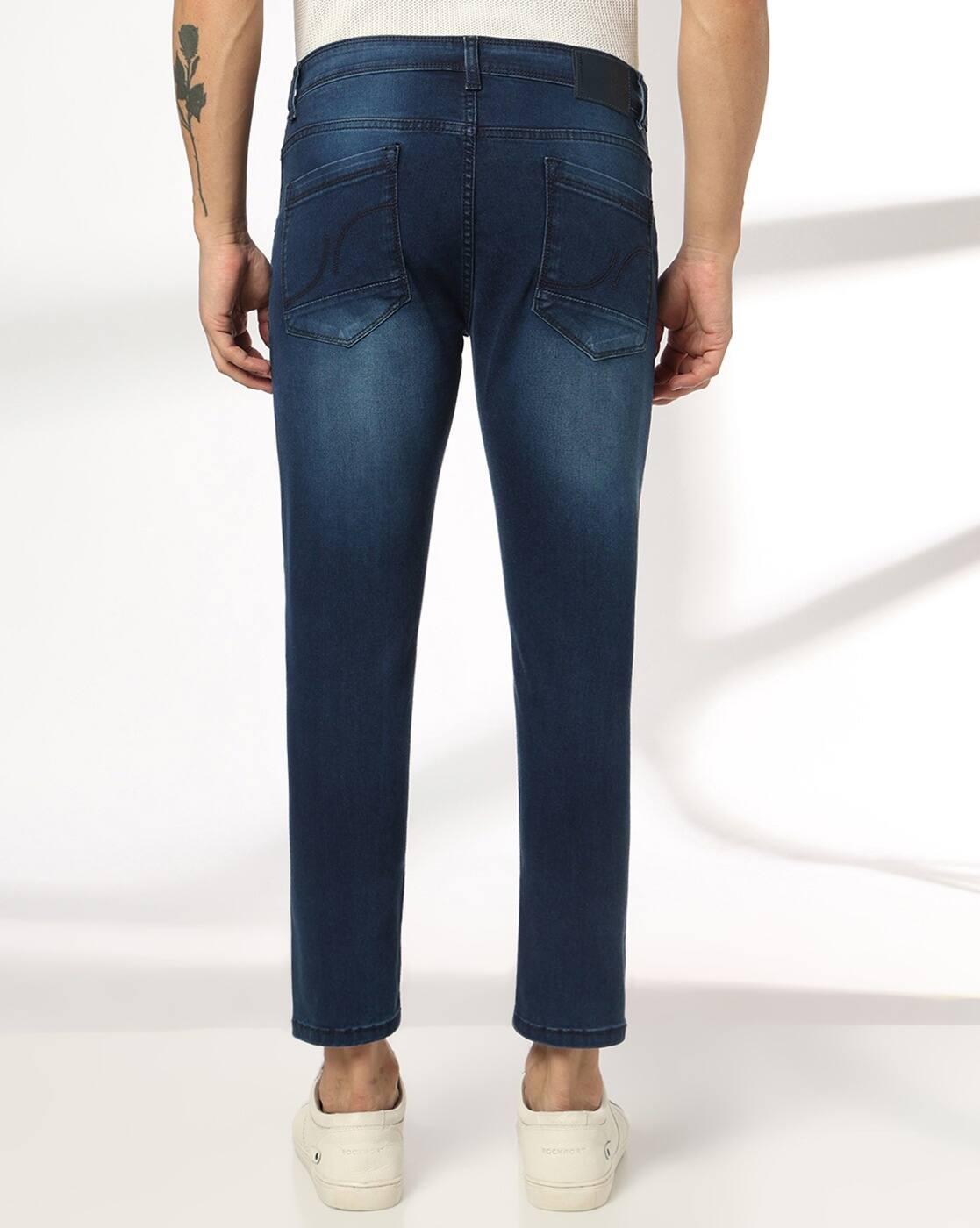 JOHN PLAYERS JEANS | Men Lightly Washed Skinny Fit Jeans|2