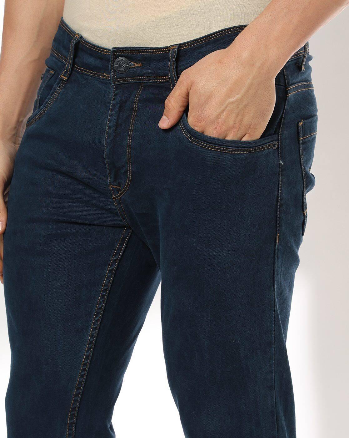 JOHN PLAYERS JEANS | Men Mid-Rise Slim Fit Jeans|3