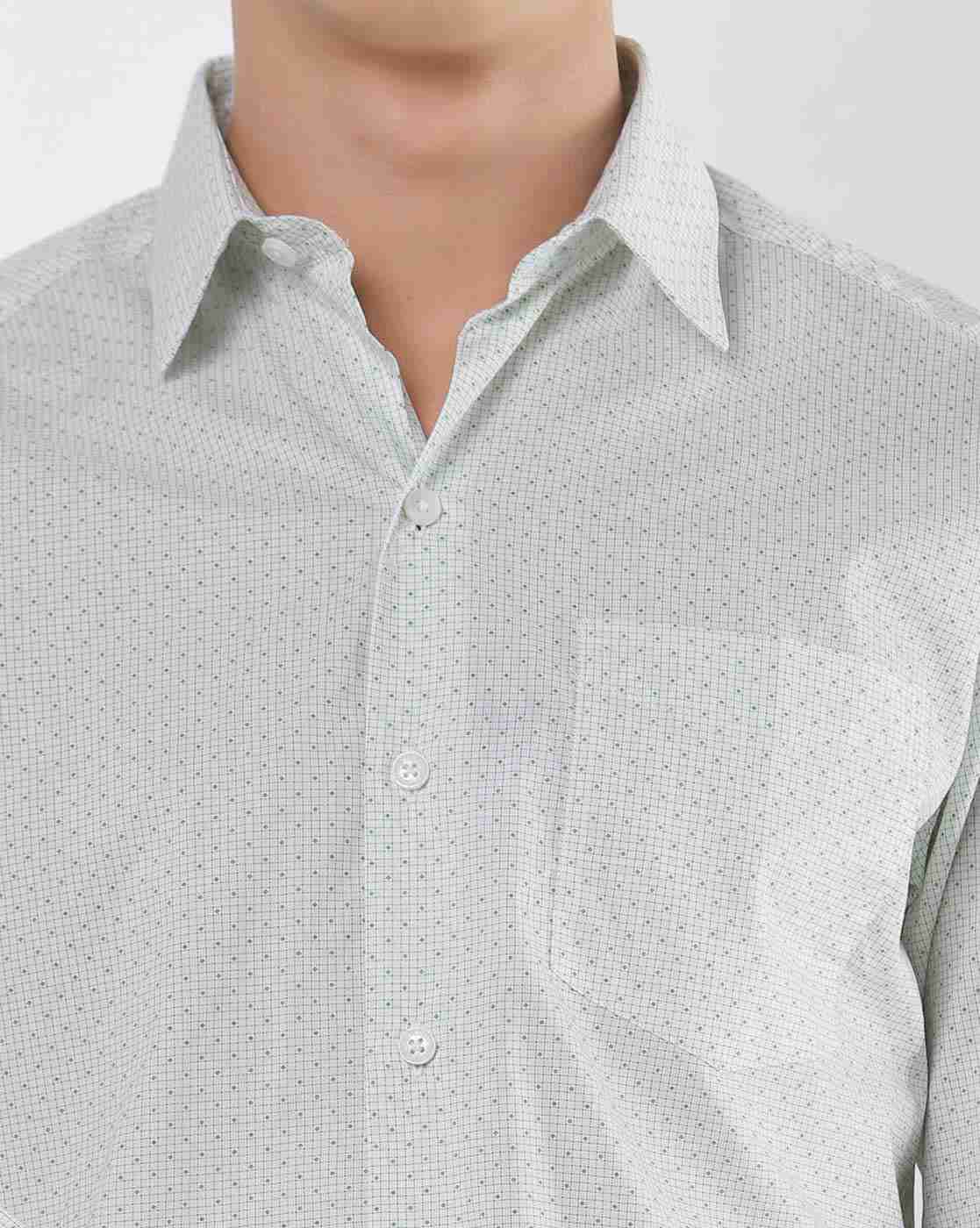 JOHN PLAYERS | Printed Slim Fit Shirt with Patch Pocket|2