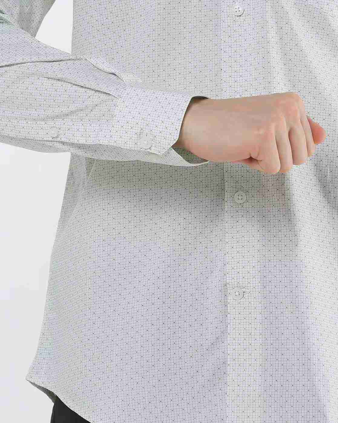 JOHN PLAYERS | Printed Slim Fit Shirt with Patch Pocket|3