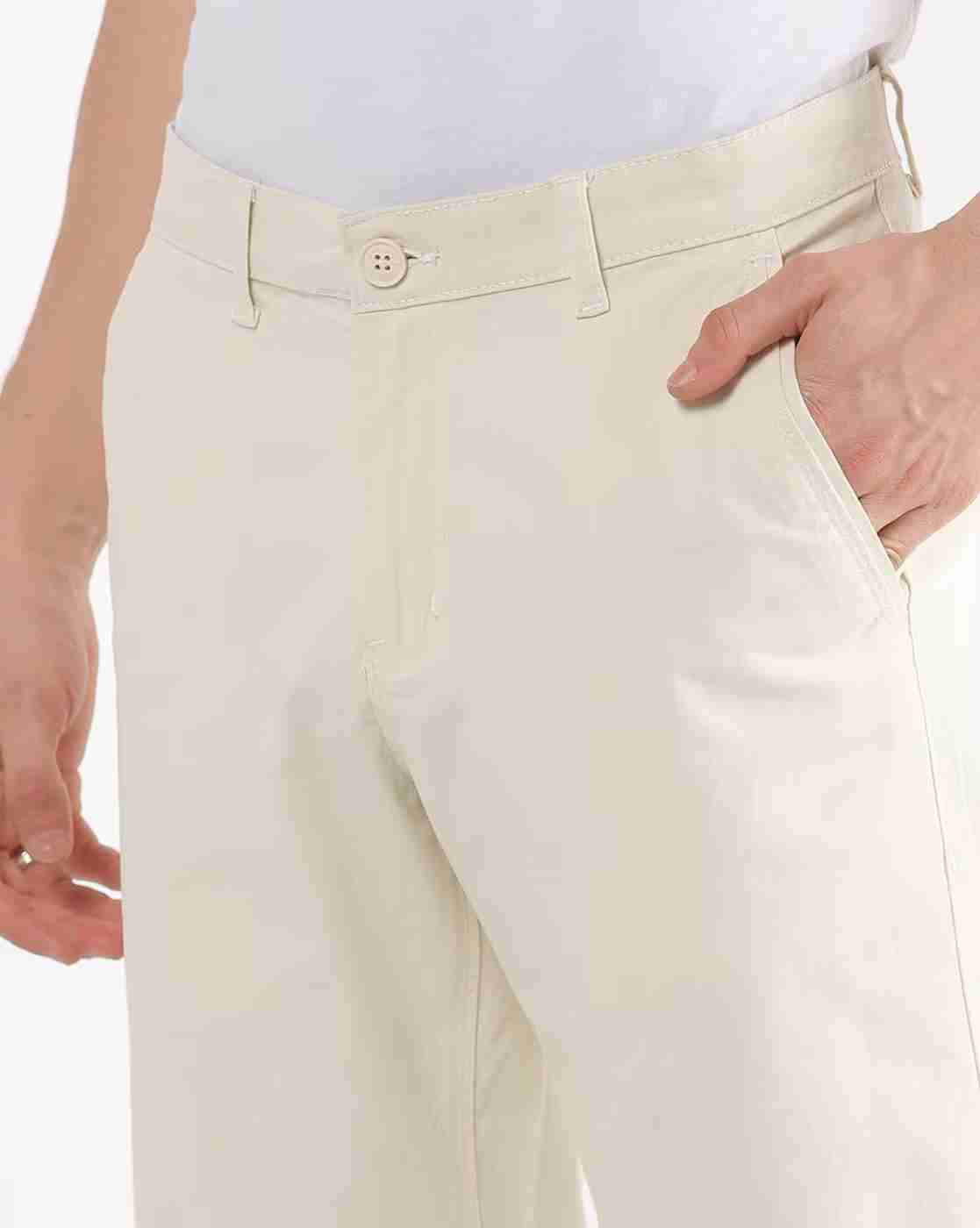 John Players | Slim Fit Flat-Front Shorts|3