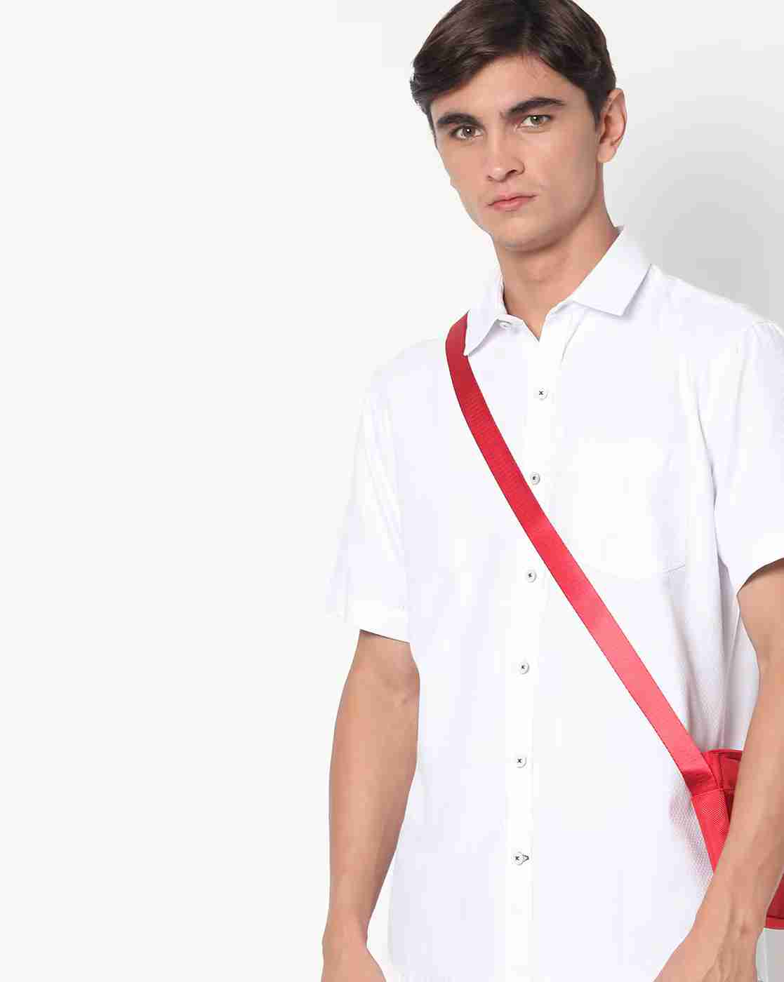 JOHN PLAYERS | The Business Casual Slim Fit Shirt|0