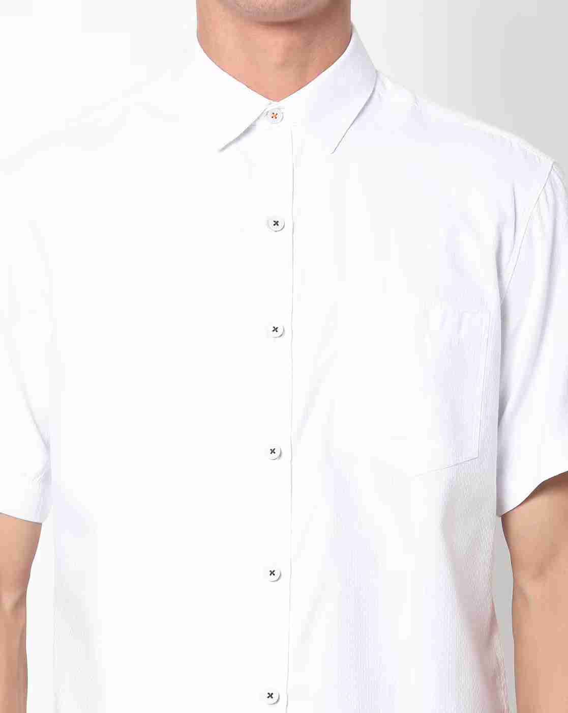 JOHN PLAYERS | The Business Casual Slim Fit Shirt|2