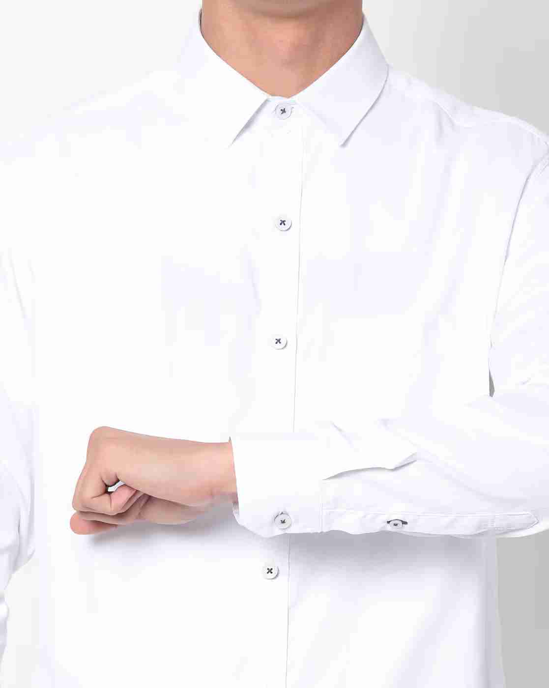 JOHN PLAYERS | The Business Casual Extra Slim Fit Shirt|3