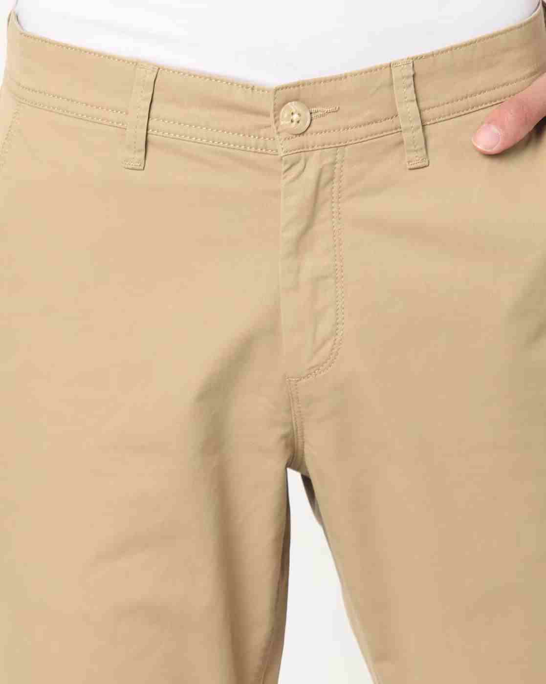 John Players | Slim Fit Chinos with Insert Pockets|2