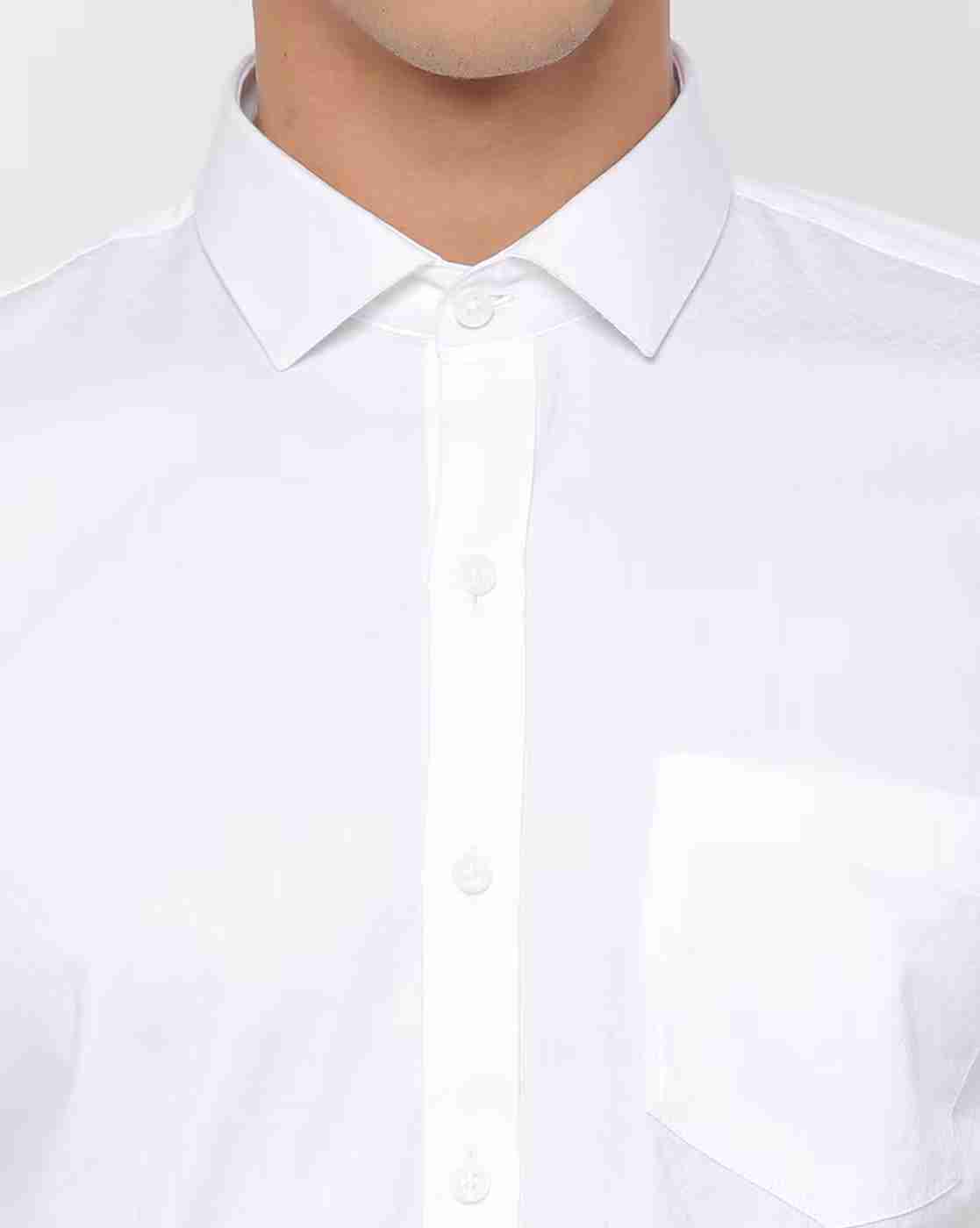 JOHN PLAYERS | Geometric Print Slim Fit Shirt with Patch Pocket|2
