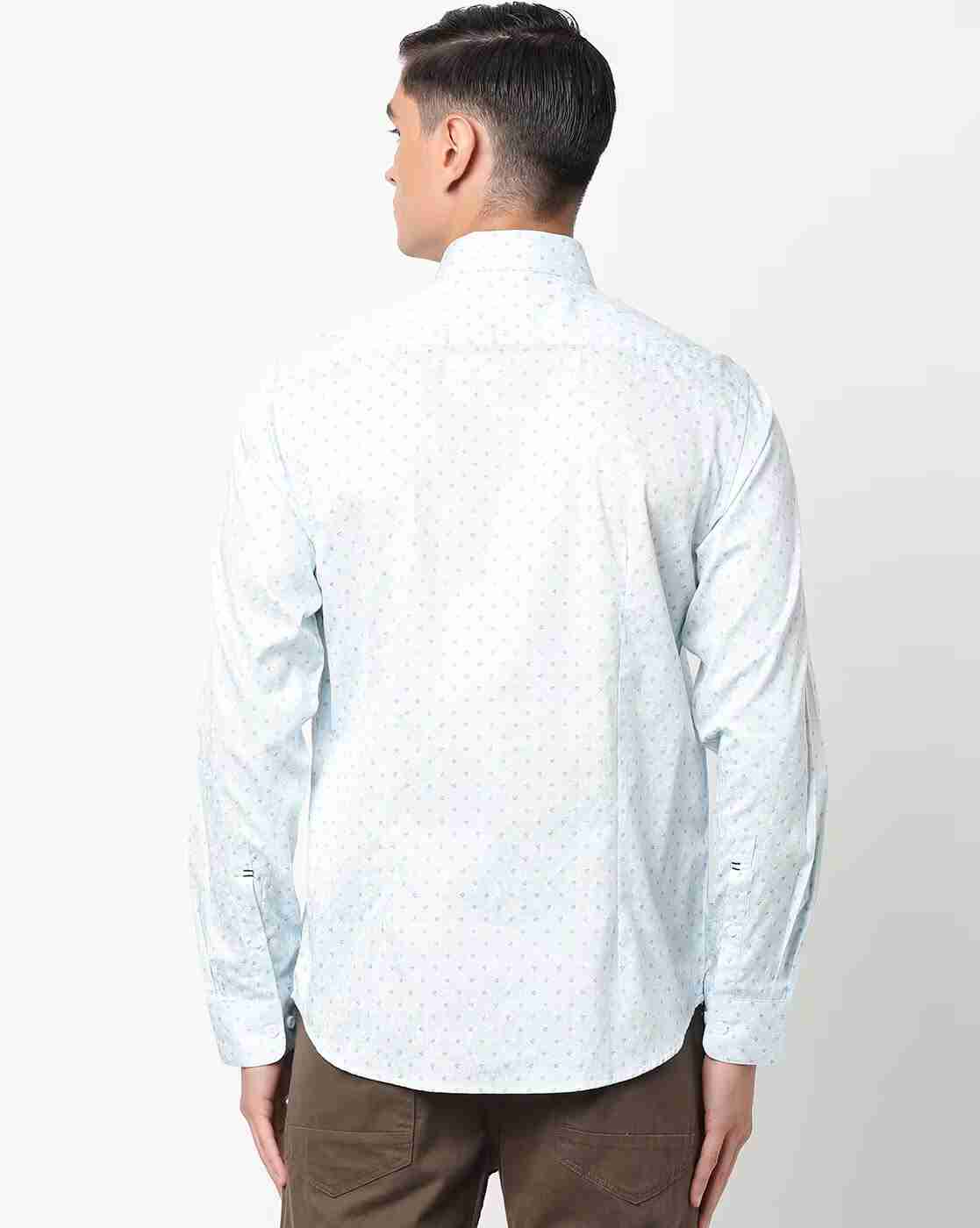 JOHN PLAYERS | Printed Slim Fit Shirt|1