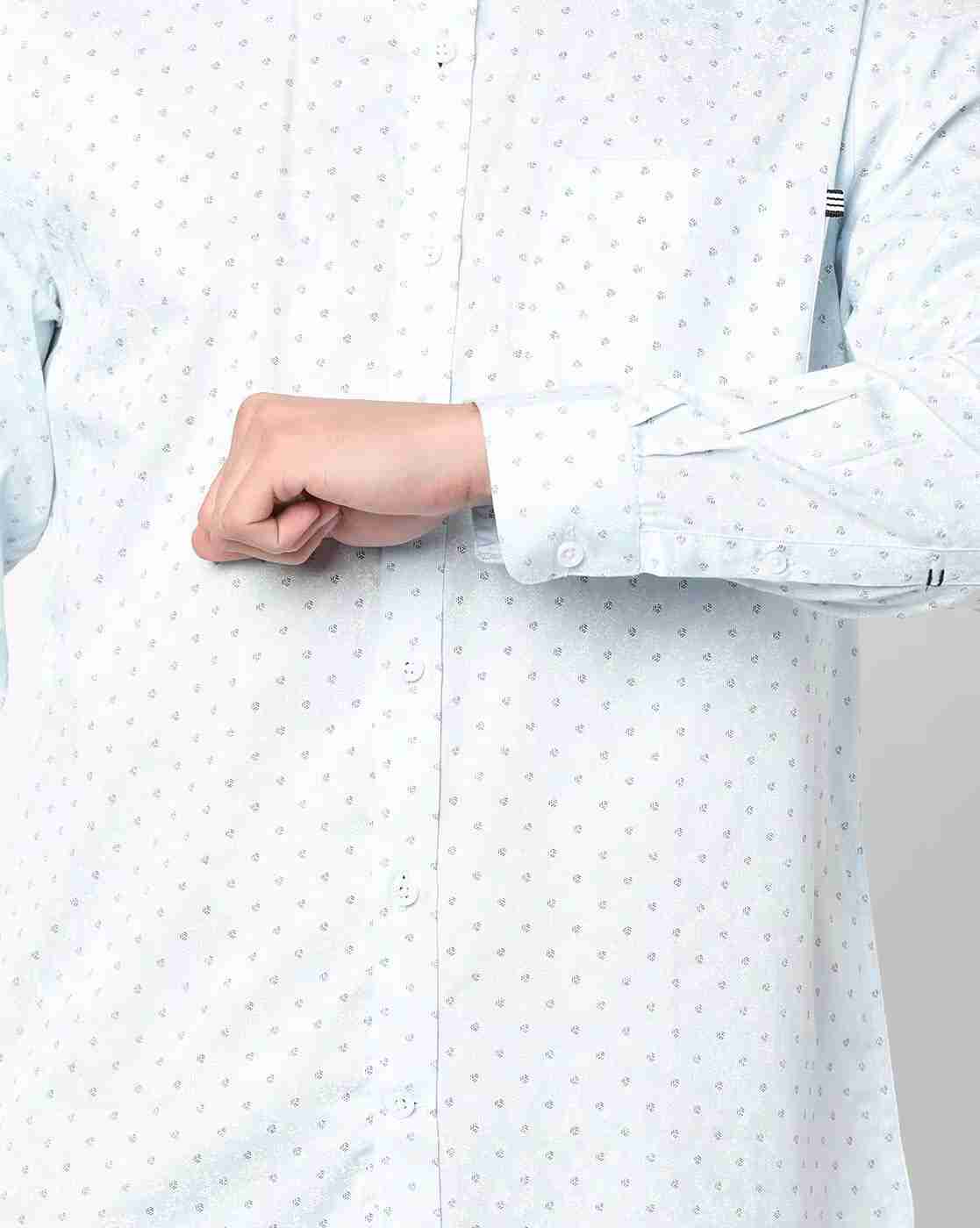 JOHN PLAYERS | Printed Slim Fit Shirt|3