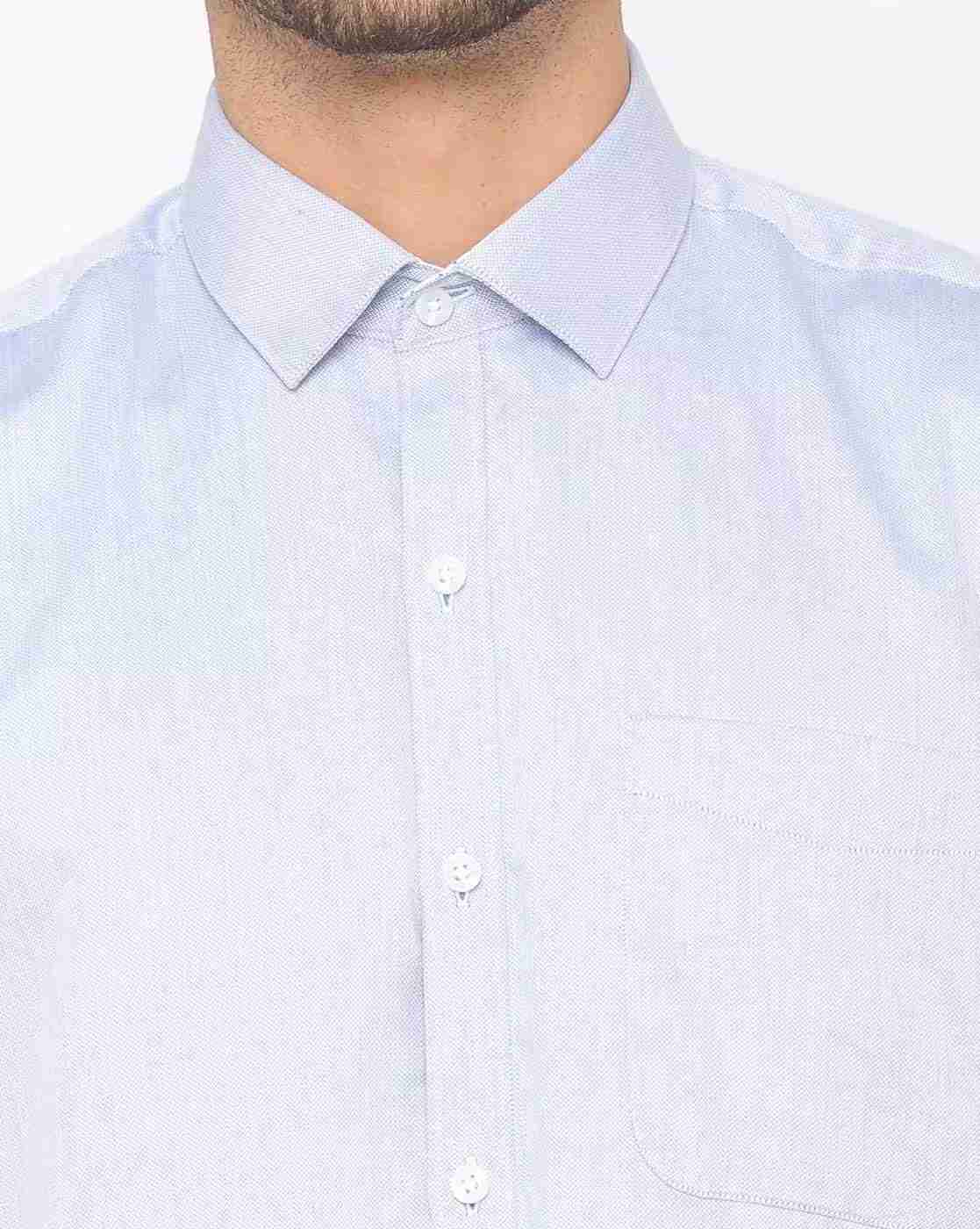 JOHN PLAYERS | Slim Fit Shirt with Patch Pocket|2