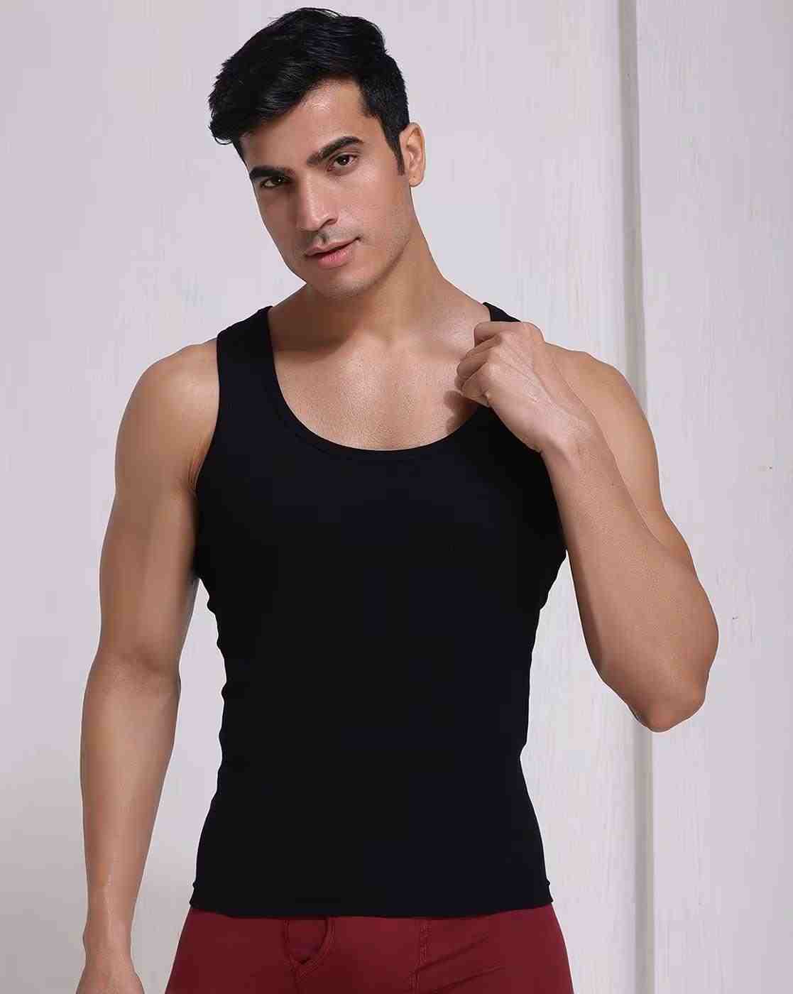 JOHN PLAYERS | Men Cotton Sleeveless Vest