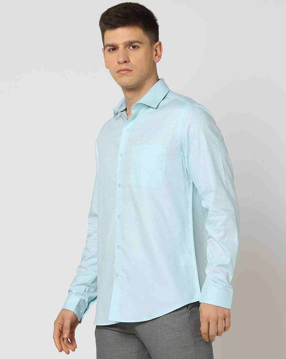 JOHN PLAYERS | Men Slim Fit Shirt|1