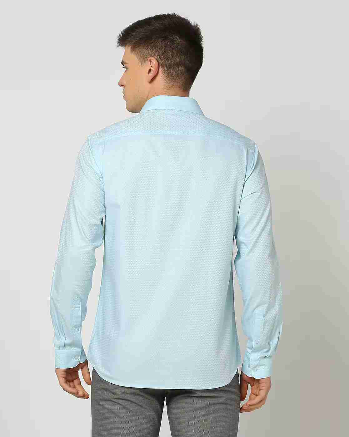 JOHN PLAYERS | Men Slim Fit Shirt|2