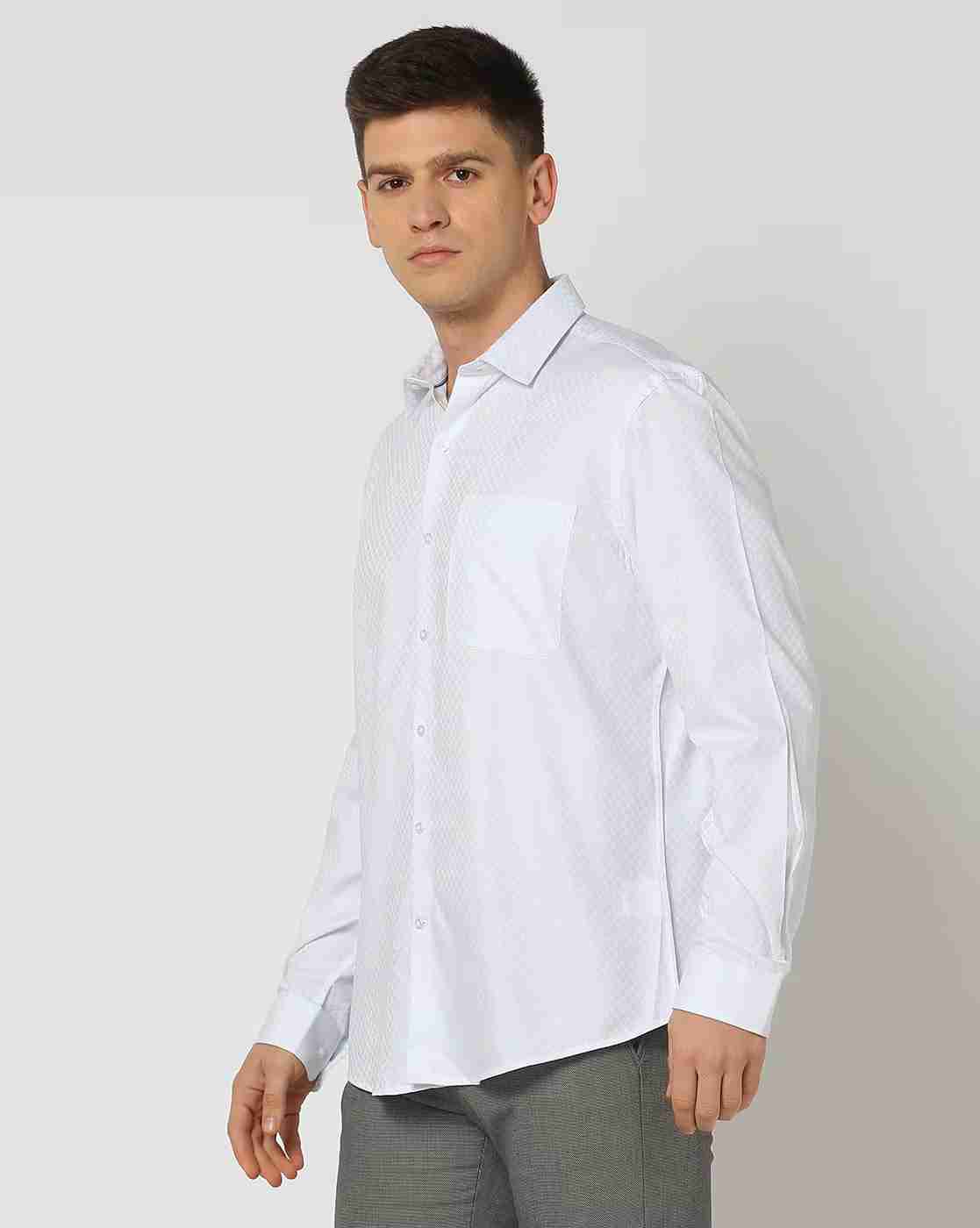 JOHN PLAYERS | Men Checked Regular Fit Shirt|1