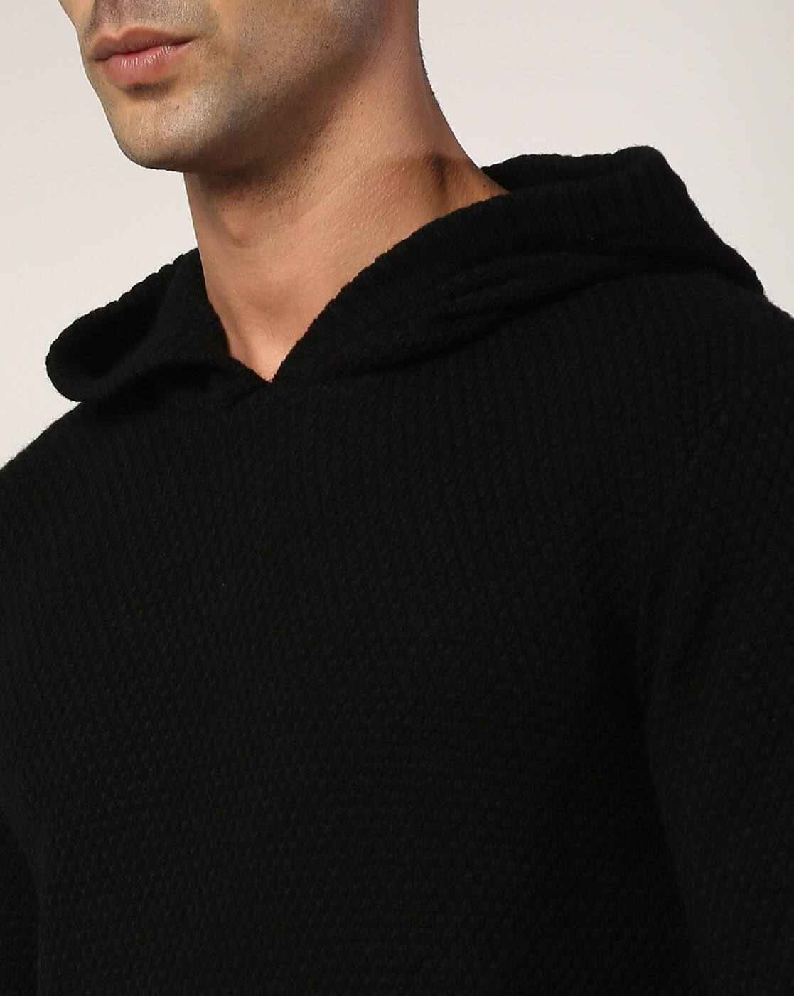 JOHN PLAYERS | Men Slim Fit Hooded Pullover|4