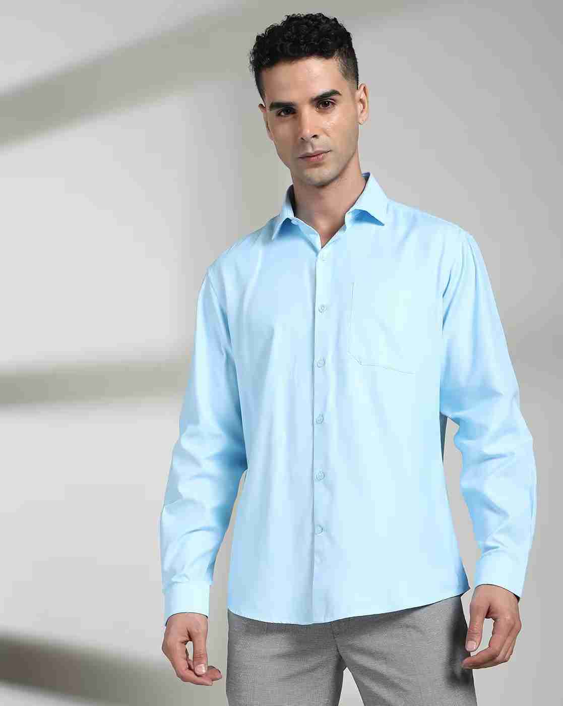 JOHN PLAYERS | Men Regular Fit Shirt|3