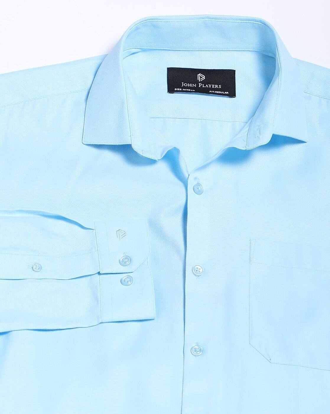 JOHN PLAYERS | Men Regular Fit Shirt|5