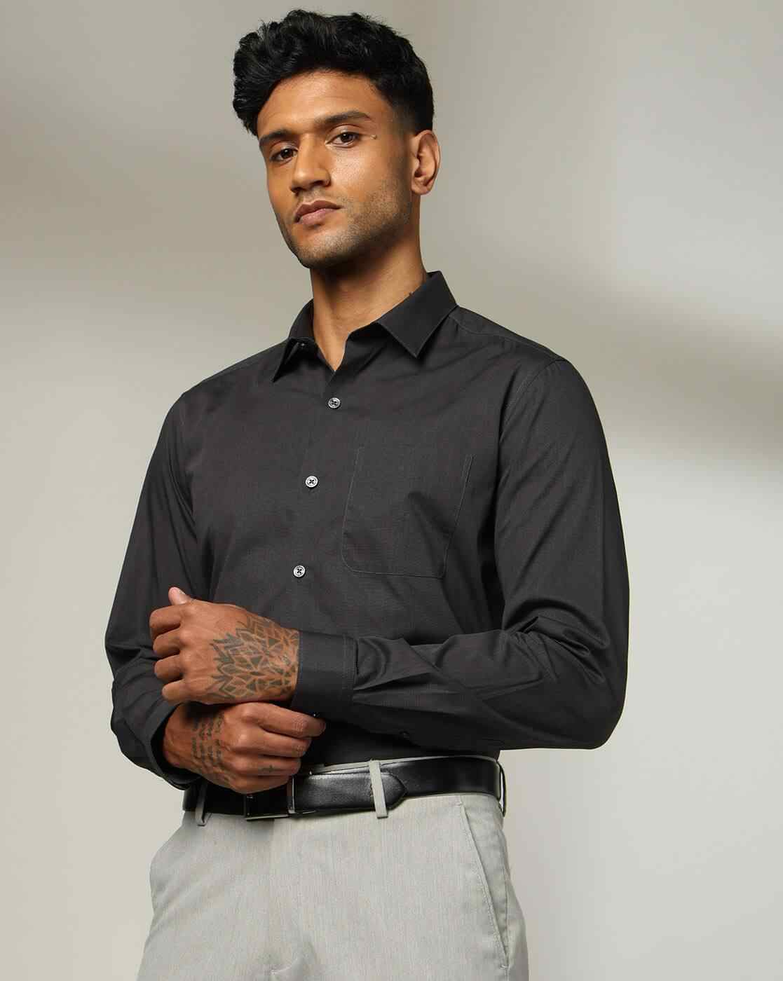 Men Slim Fit Shirt