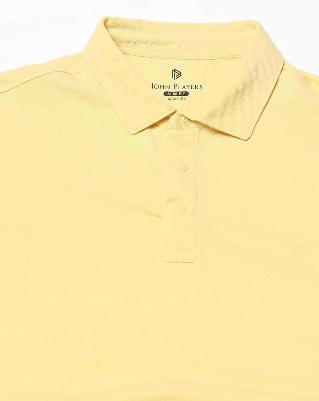 JOHN PLAYERS | Men Slim Fit Polo T-Shirt|5