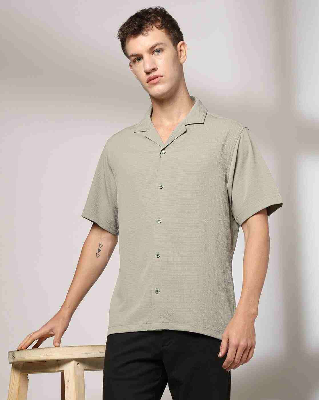 JOHN PLAYERS | Men Relaxed Fit Shirt|0