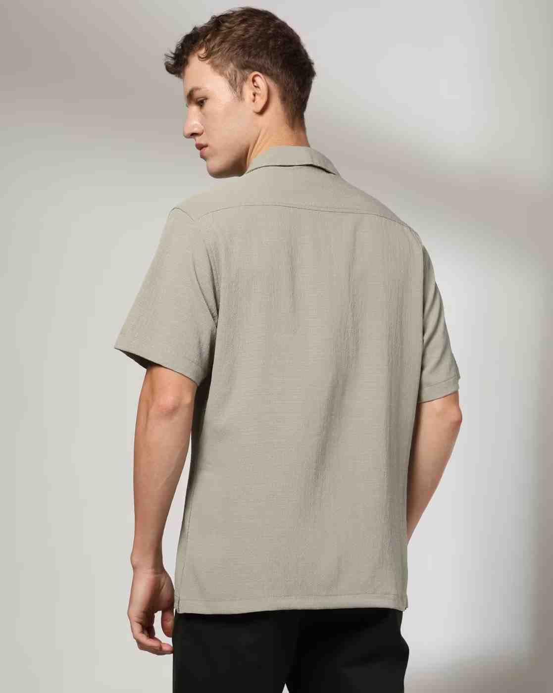 JOHN PLAYERS | Men Relaxed Fit Shirt|2