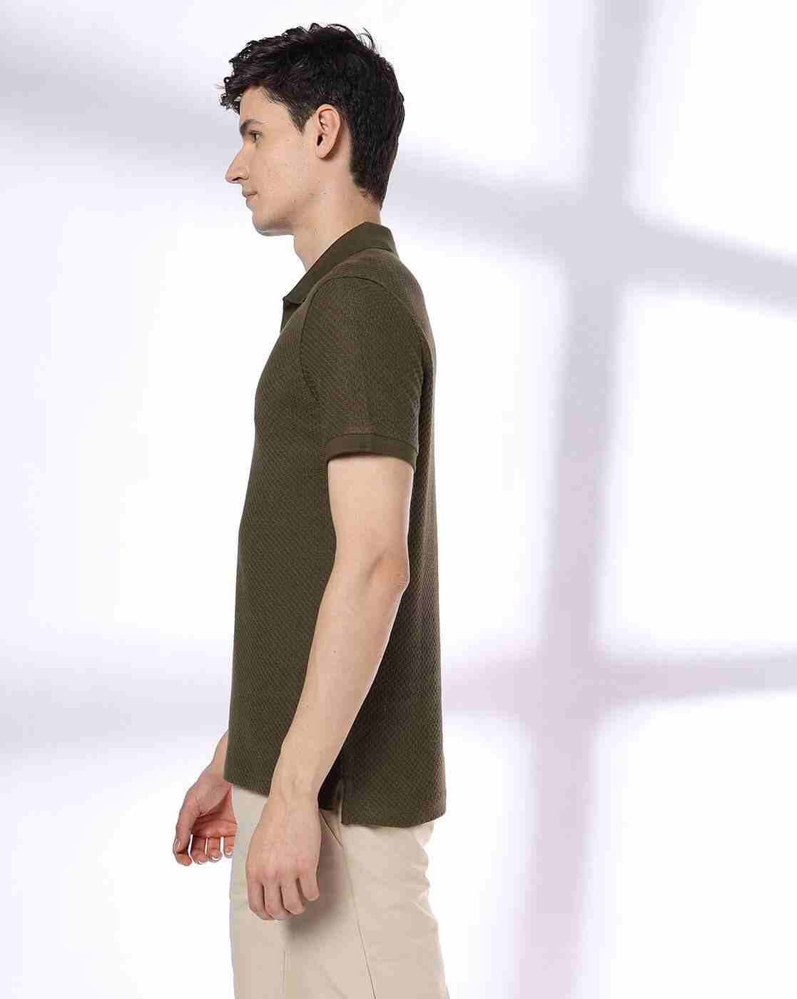 JOHN PLAYERS | Men Slim Fit Polo T-Shirt|1