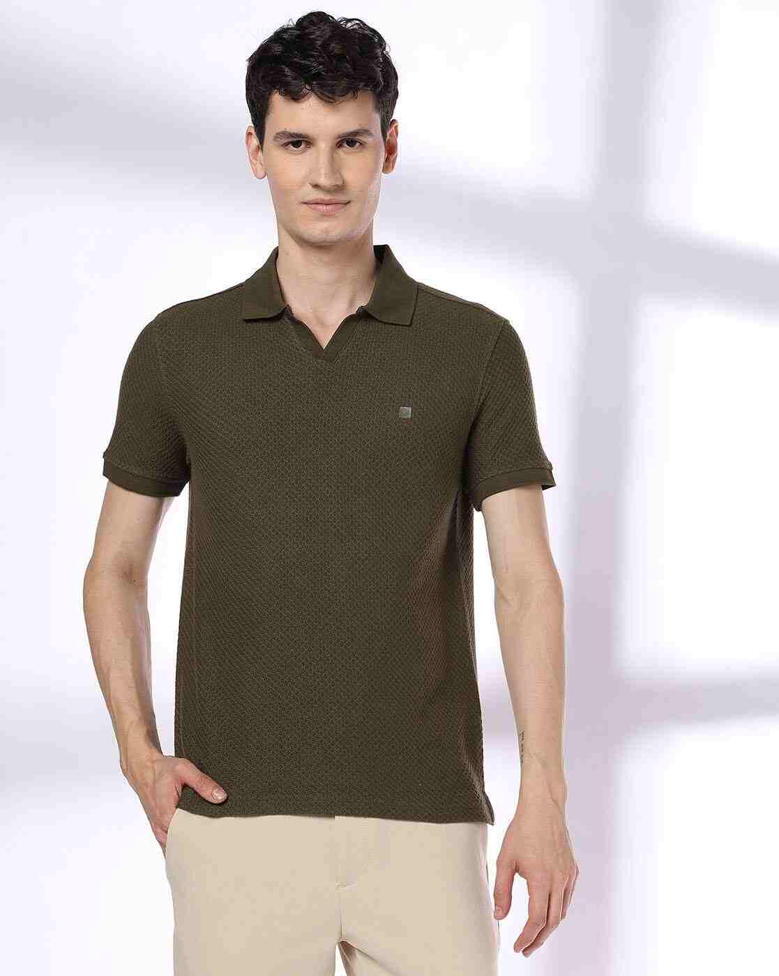 JOHN PLAYERS | Men Slim Fit Polo T-Shirt|3