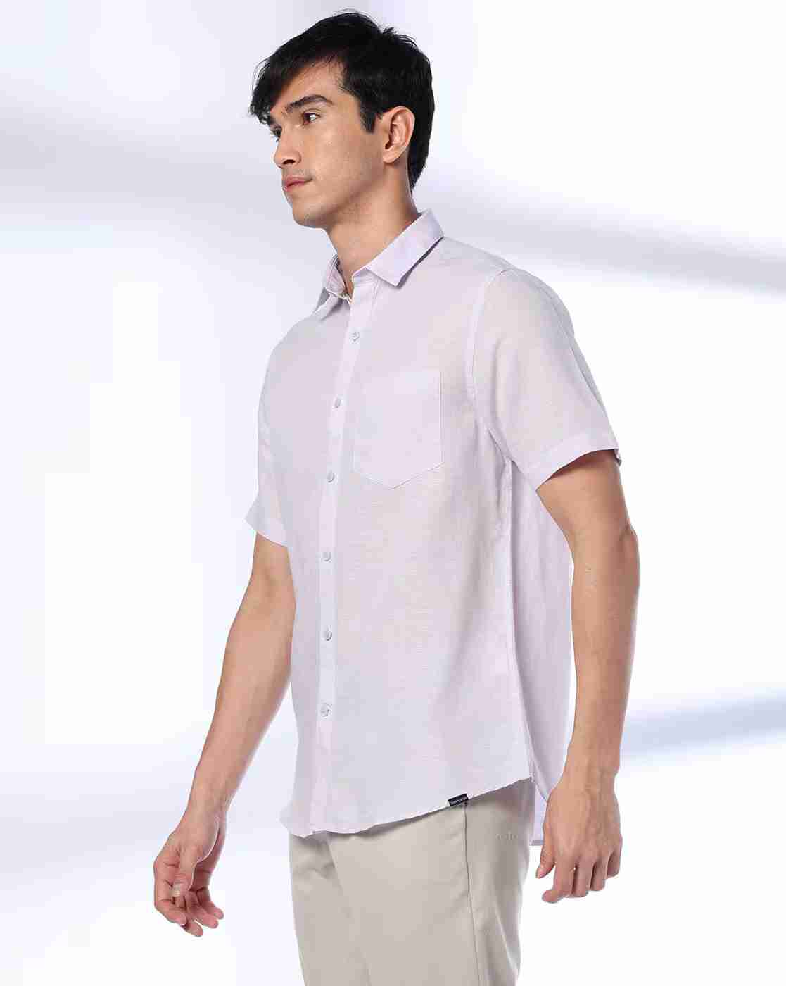 JOHN PLAYERS | Men Slim Fit Shirt|1