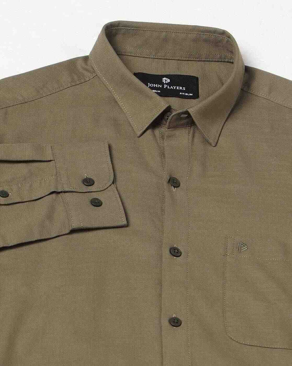 John Players | Men Slim Fit Shirt|5