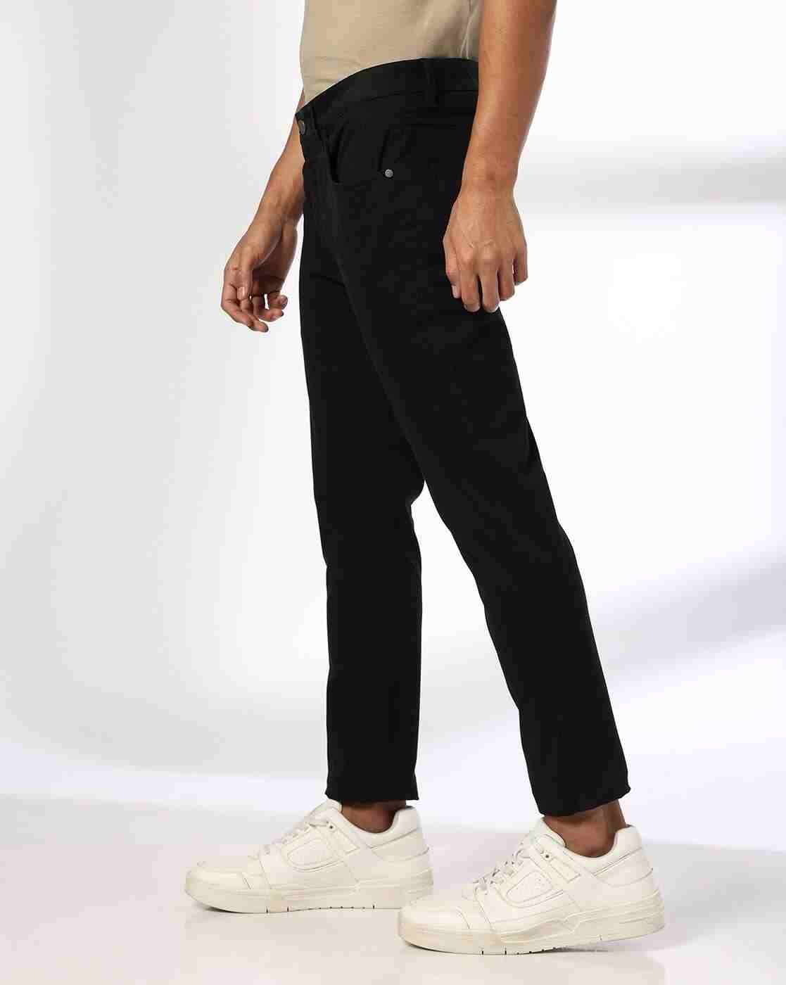 JOHN PLAYERS | Men Skinny Fit Flat-Front Chinos|1