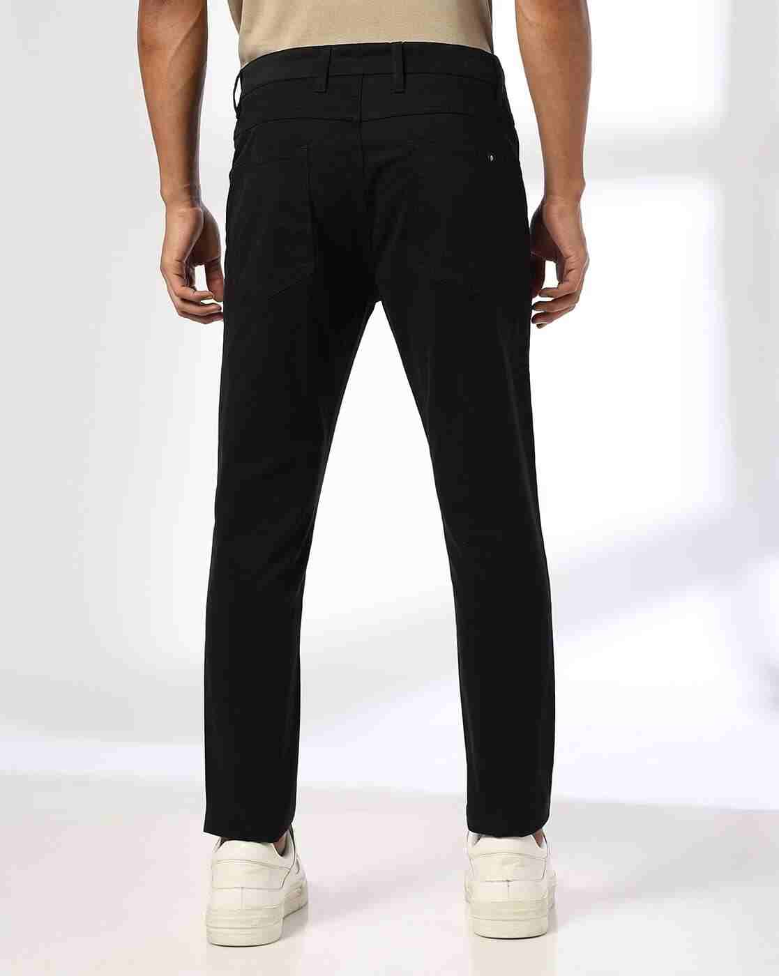 JOHN PLAYERS | Men Skinny Fit Flat-Front Chinos|2