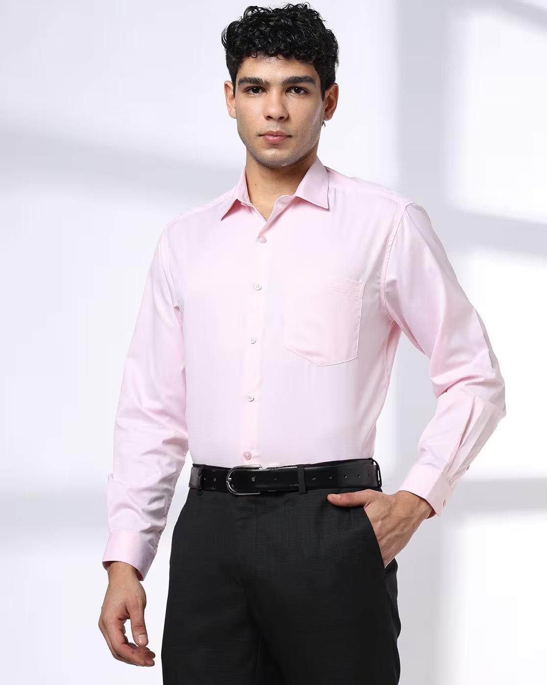 John Players | Men Regular Fit Shirt|0